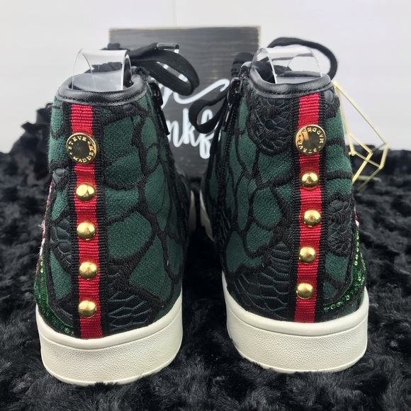 Steve Madden Embroidered Sneakers - Picture 8 of 15